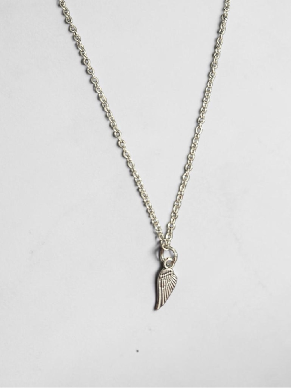 Silver Wing Pendant Necklace - Women Jewelry